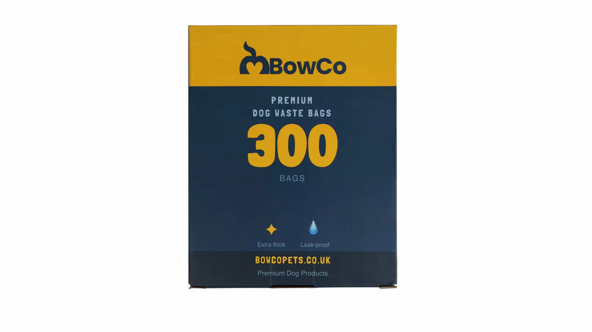 BowCo 300 Thick Poo Bags, home compostable dog waste bags